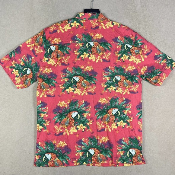 Island Republic Hawaiian Shirt Mens XL Short Sleeve Pockets Relaxed Fit NWT - Picture 10 of 10